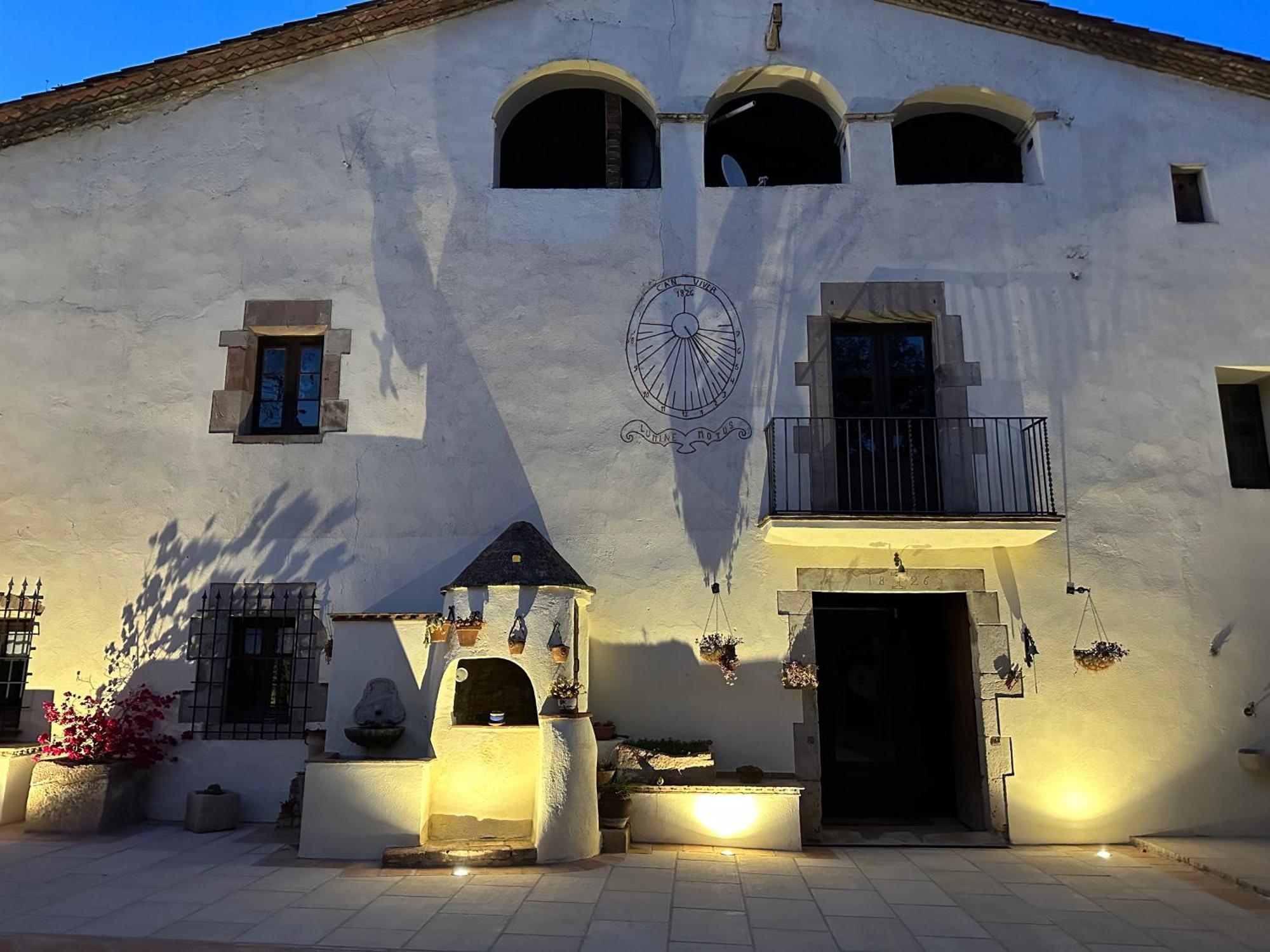 Masia Can Viver - Olive Oil Tourism B&B Bigues I Riells Екстер'єр фото